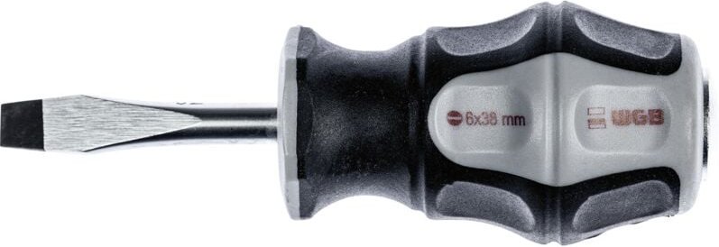 WGB - Vergaser Schraubendreher 1,2x6,0x38mm, Vergaserschraubendreher Schlitz Code 573, Chrom-Vanadium-Stahl