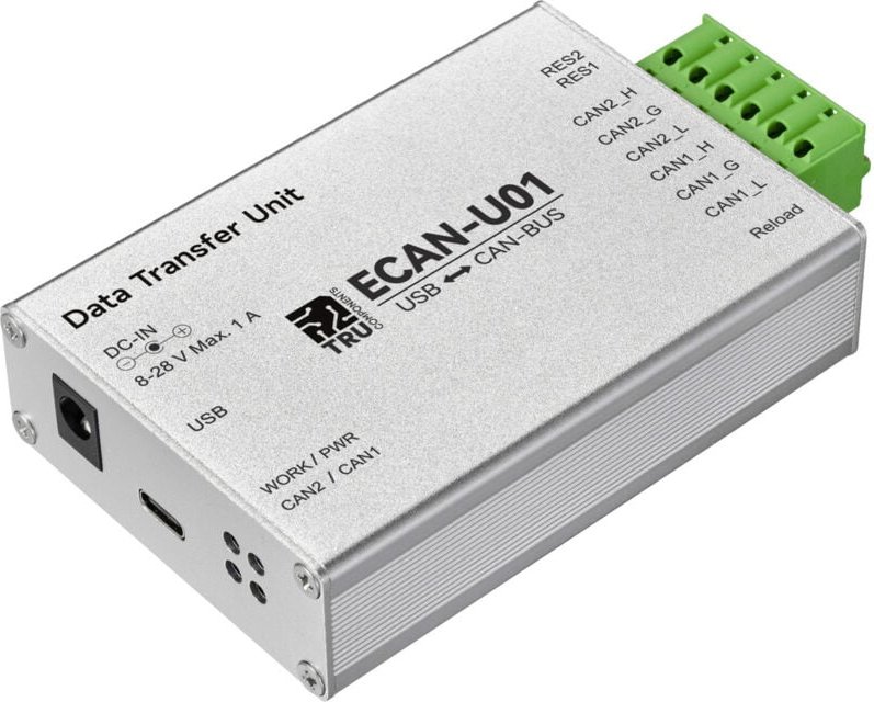 Tru Components - TC-12626060 TC-ECAN-U01 can Umsetzer usb, can Bus 5 v/dc 1 St.