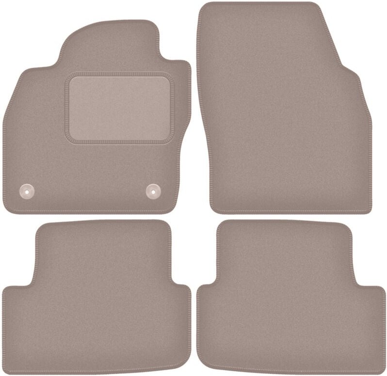 Beige Veloursmatten für: Seat Ibiza V Fließheck (2017-)