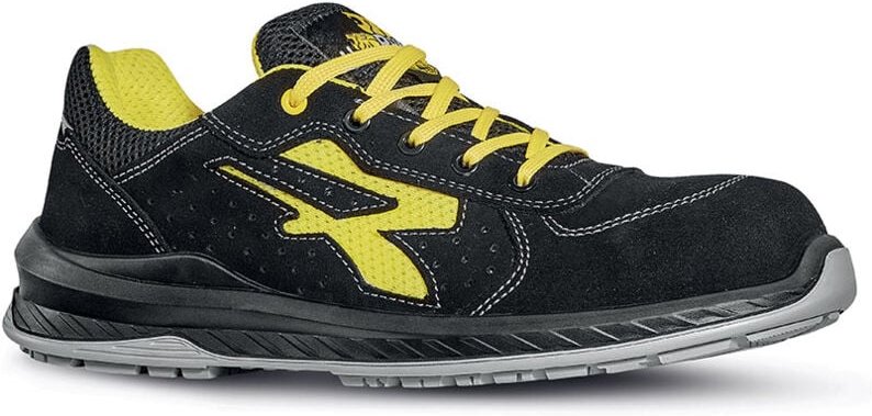 Sicherheitshalbschuhe vortix esd S1P src - Schwarz/Gelb 47