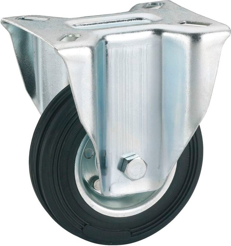 Bockrolle 80 x 25 mm, Tragkr. 50 kg Möbelrollen