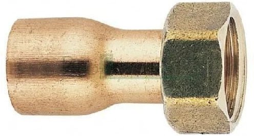 Verbinder 2 Stück Kupferhülse 15X21/10