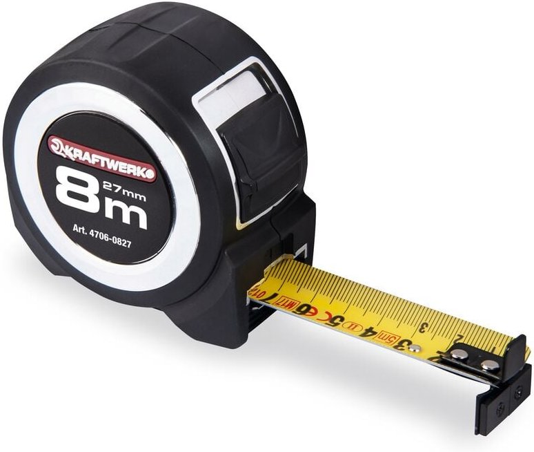 Profi-Rollmeter 8 m x 27 mm