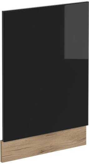 Küchenmöbel R-Line, Schwarz Hochglanz, 45 cm ohne Arbeitsplatte Vicco