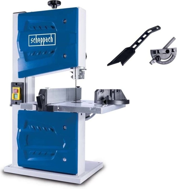 Scheppach - Bandsäge HBS25 230V Breite 200mm mit Querschneidlehre & Schiebestock