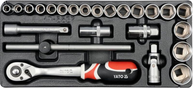 Yato YT-5537 set de Steckverbinder und Steckerset de Buchsen de Stecker