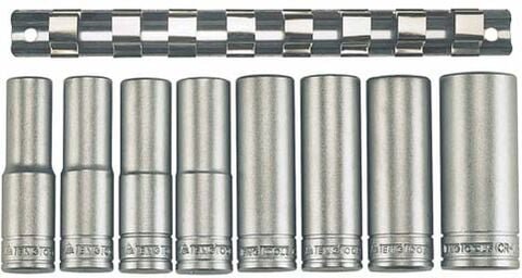 Tengtools - Langer Sechskant-Steckschlüssel-Satz, 1/2, 8-teilig M1208-6