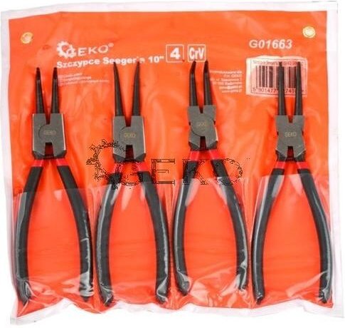 Geko G01663 - Rundzange (25,4 cm), mehrfarbig