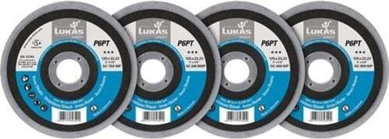 Lukas - Polierteller P6PT ø 125 mm Bohrungs-Ø 22,23 mm - A6700024