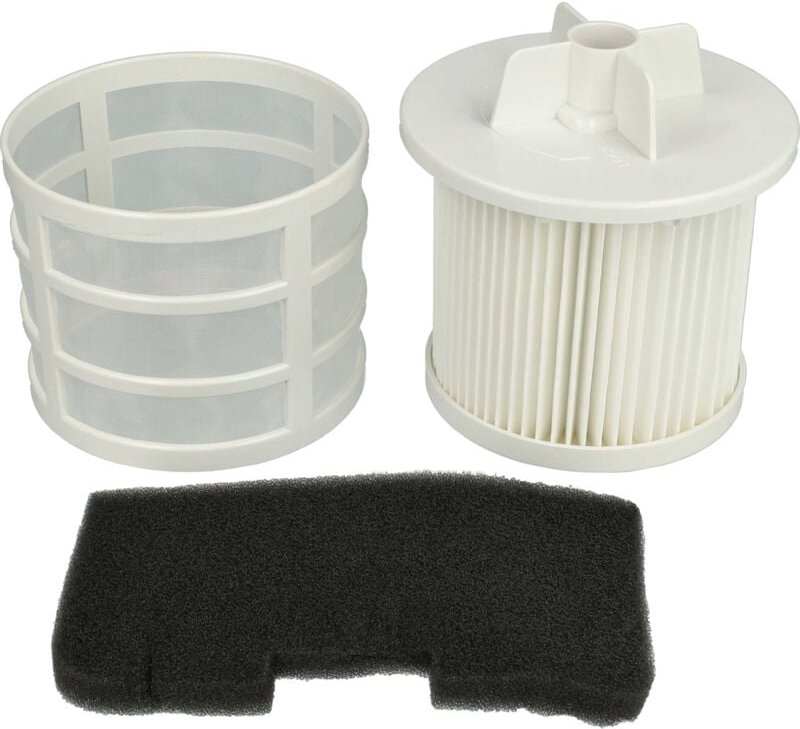 Filter-Set kompatibel mit Hoover TSBE2000 011 39000984, tsbe 2002 01 39000980 Staubsauger - 2x Filter (Abluft-Filter, Vo...