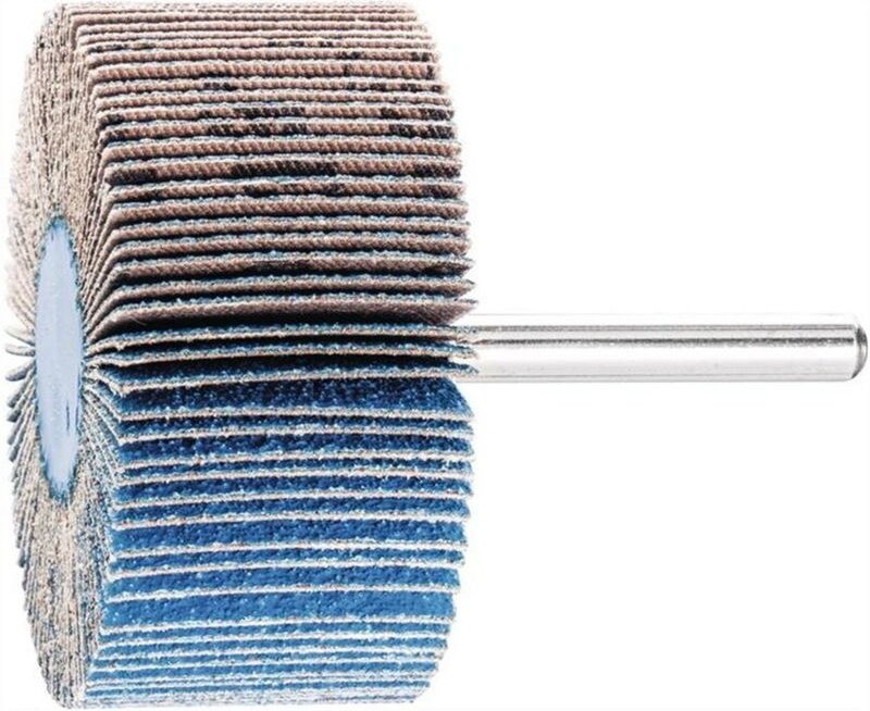 Pferd - Fächerschleifer z-cool Ø30xH20mm K.60 Korund Schaft-D.6mm