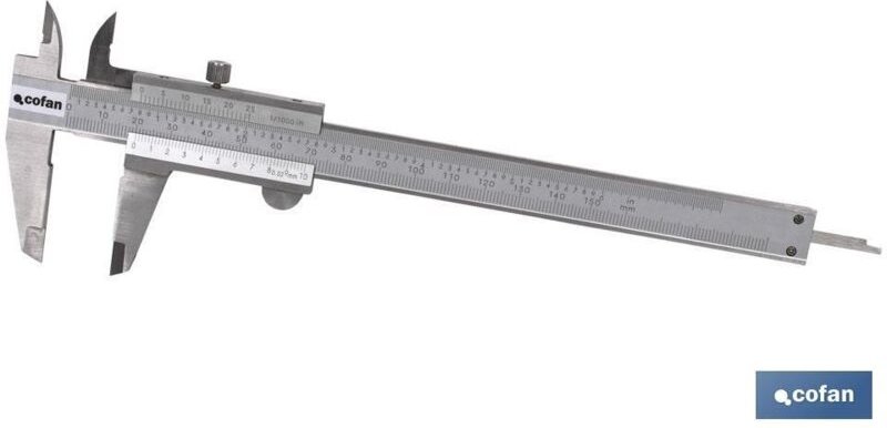 Edelstahl-Messschieber 0-150