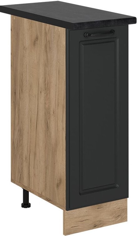 Vicco - Apothekerschrank R-Line, Anthrazit Landhaus, 30 cm , ap Anthrazit