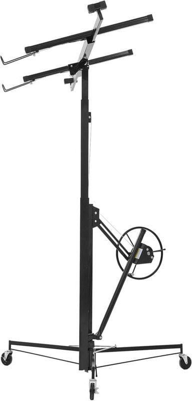 Mophorn Plattenheber für bis zu 68 kg, 3353 mm Höhe, Gipskartonheber mit verstellbarem Teleskoparm, geeignet für Rigipsp...