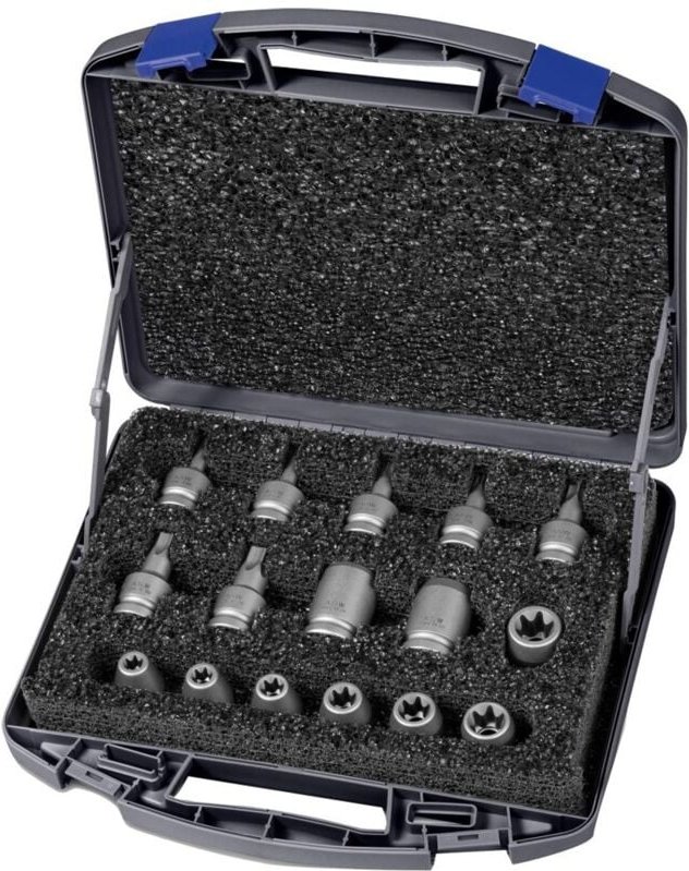 ASW - Kr.-Steckschlüssel-Satz 1/2' 16tlg. Torx