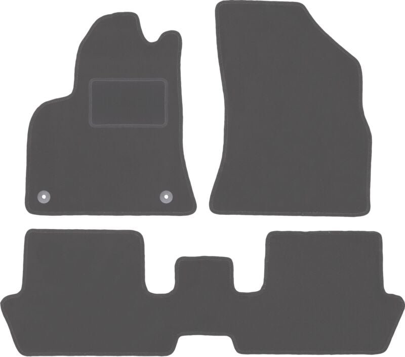 Graphit-Fußmatten für: Peugeot 5008 I Crossover (2009-2017)