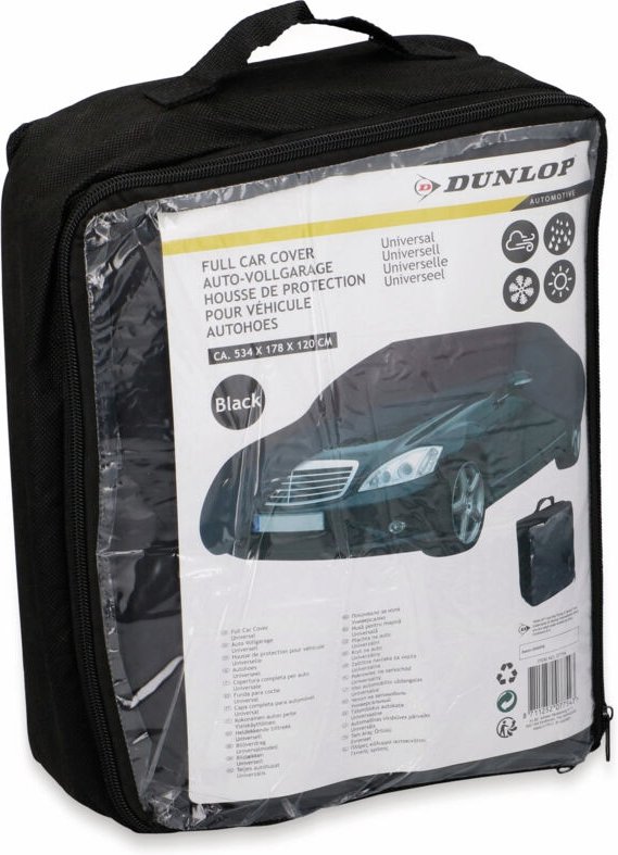 Auto-Vollgarage Universal, 534x178x120 cm, schwarz - Dunlop