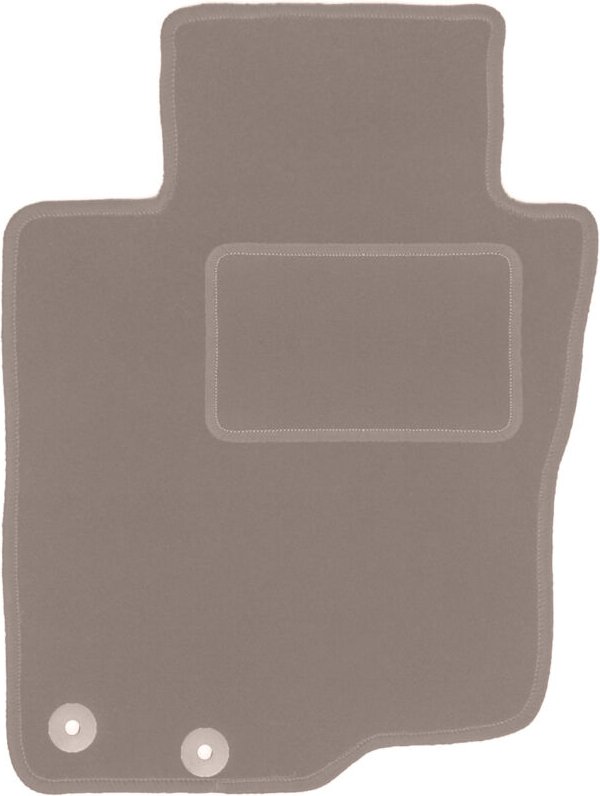 Beige Fahrermatte für: Toyota Hilux VIII Pickup (2015-)