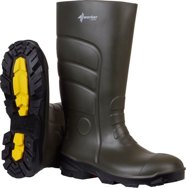 Thumbnail - SOLIDUR Allworker 04 Grüne Stiefel – ARO4VT-45