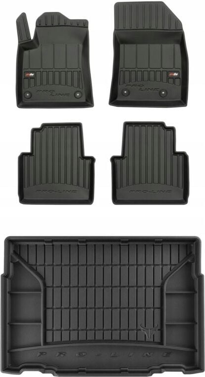 3D SET Fußmatten und Fußmatten Citroen C3 II Aircross ab 2017