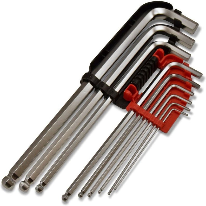 Yato - Sechskant-Inbusschlüssel, Kugel, lang 1,5-10, 9er-Set / YT-0506 /