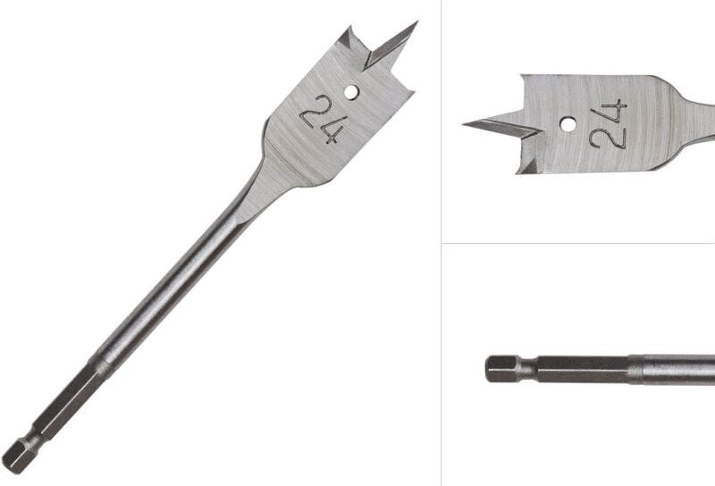 Flachfräsbohrer 24 x 152 mm - pro Stück