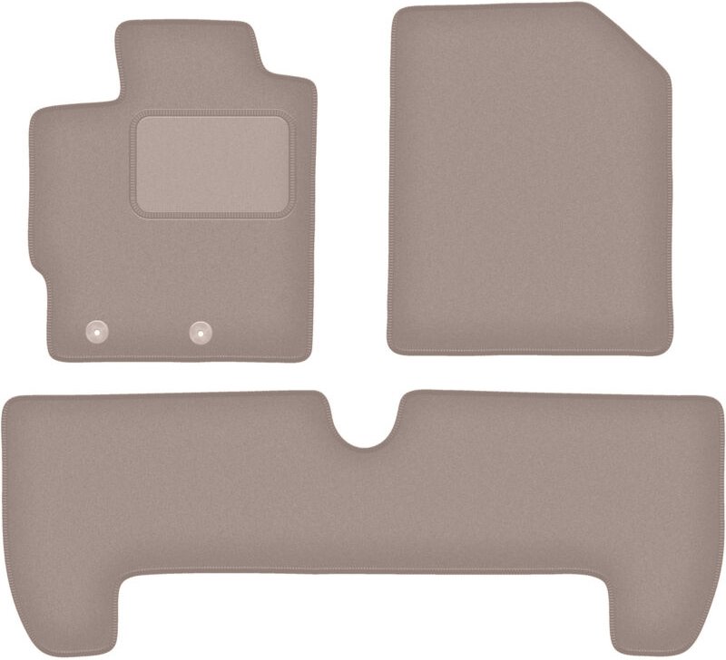 Beige Veloursmatten für: Toyota Urban Cruiser Fließheck (2008-2014)