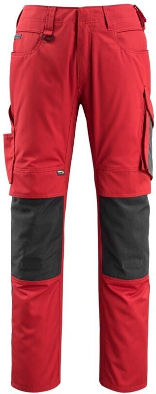 Thumbnail - Mascot UNIQUE Bundhose Mannheim 12679-442-0209 Gr. 62 rot/schwarz