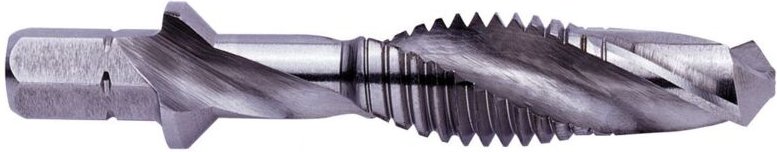 Exact - Gewindebohrer M4 hssg mit Entgratfunktion Gewindebohrer