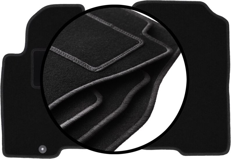 Komplettset Veloursmatten für: Nissan Pathfinder R51 SUV (2005-)