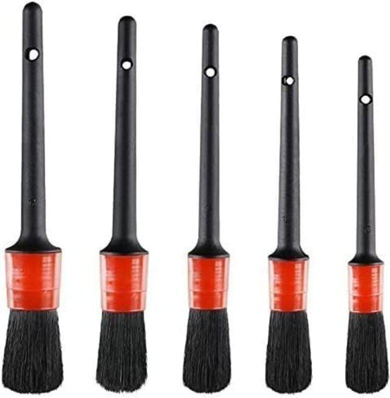 Thumbnail - Gabrielle - Detailbürste (5er-Pack), Auto-Detailbürsten-Set, perfekt für die Reinigung von Felgen, Armaturenbrett, Innen...
