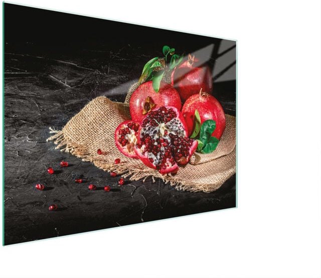 Glasschneidebrett 30x22 Marineblau