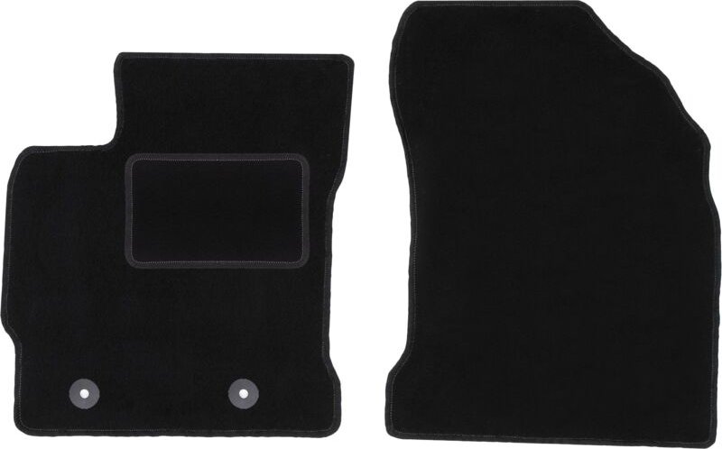 Vordere Matten schwarz für: Toyota Auris II Fließheck, Kombi (2012-2018)