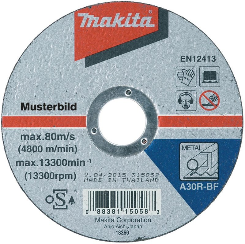 Thumbnail - Makita Trennscheibe 1 Stk. • 125 mm • 22,23 mm • 2,5 mm • A30R