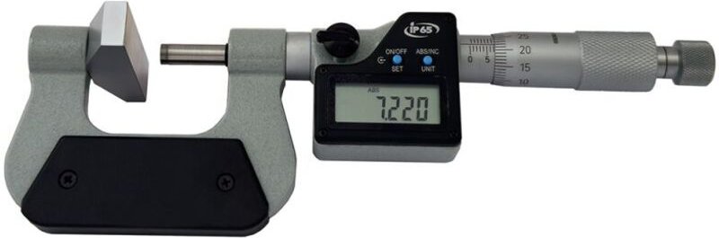 MIB - Digital-Messschraube mit extra großem Amboss 0-25 mm