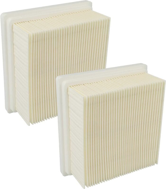 2x Flachfaltenfilter kompatibel mit Flex vc 6 l mc 18.0, mc Staubsauger - Filterelement - Vhbw