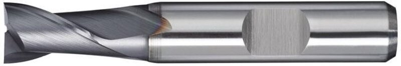 Bohrnutenfräser din 327 d Typ n Nenn-Ø 16 mm HSS-Co8 TiCN din 1835 b Schneidenanzahl 2 kurz