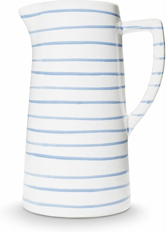 Gmundner Keramik - Blaugeflammt, Wasserkrug 1,2 Liter