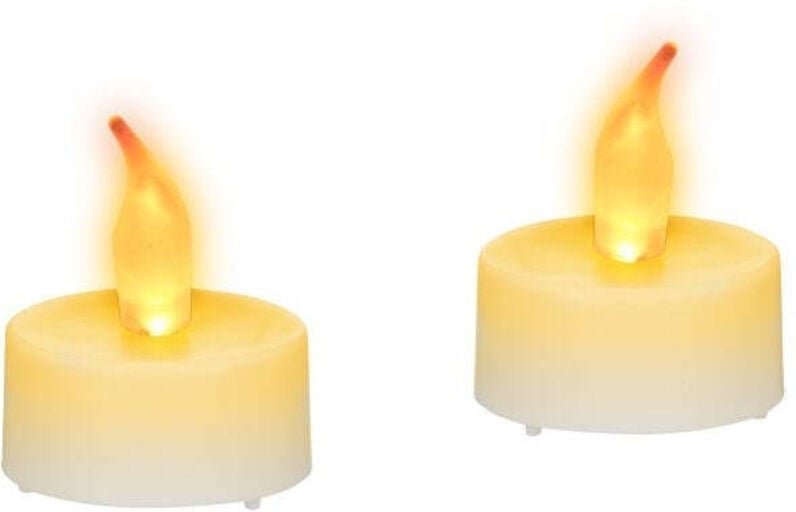 Set of 2 led tealight candles