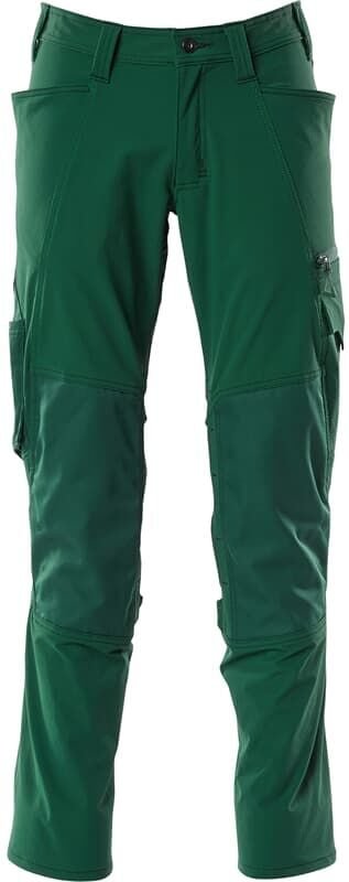 Arbeitshose ultimate stretch 18479 leichte und elastische Bundhose, Farbe: Grün - 03, Größe: 56 - Mascot