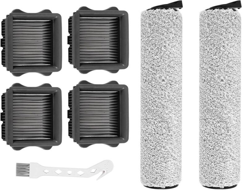 Thumbnail - Ersatzteile für Akku-Staubsauger iFloor 3/Floor One S3, 2er-Pack Bürstenrollen + 4 Filter