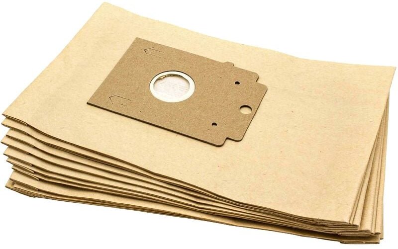 10x Staubsaugerbeutel Ersatz für Europlus S4020 für Staubsauger - Papier, 28cm x 17cm, Sandfarben - Vhbw