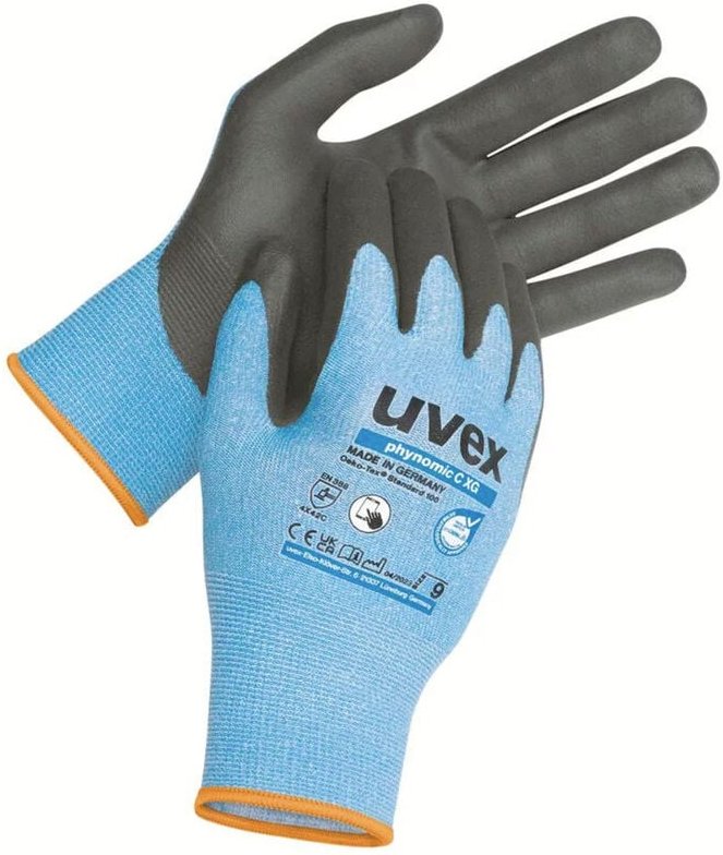 Uvex - phynomic c xg 6004709 Schnittschutzhandschuh Größe (Handschuhe): 9 en 21420:2020, en 388:2016+