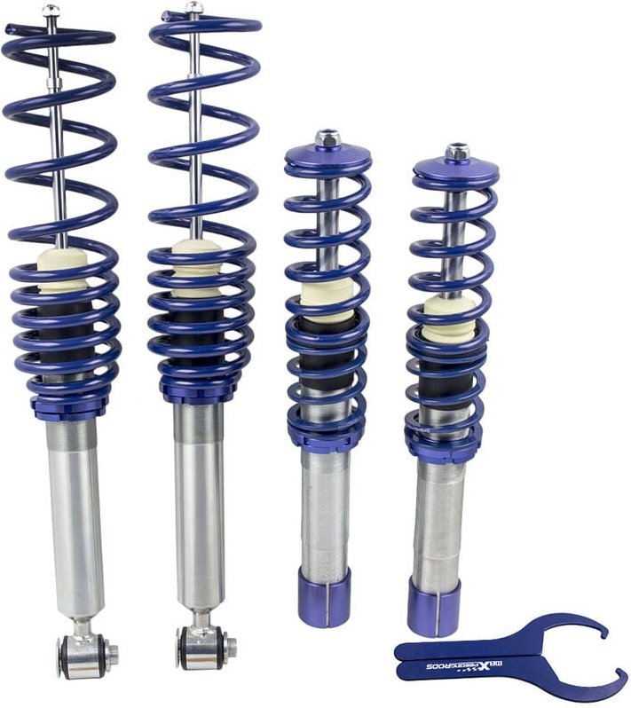 Gewindefahrwerk Sportfahrwerk for bmw 5er E39 Limo 525i 530i 540i 520d 520i 523i 525d Lowering Coilovers Shocks Struts