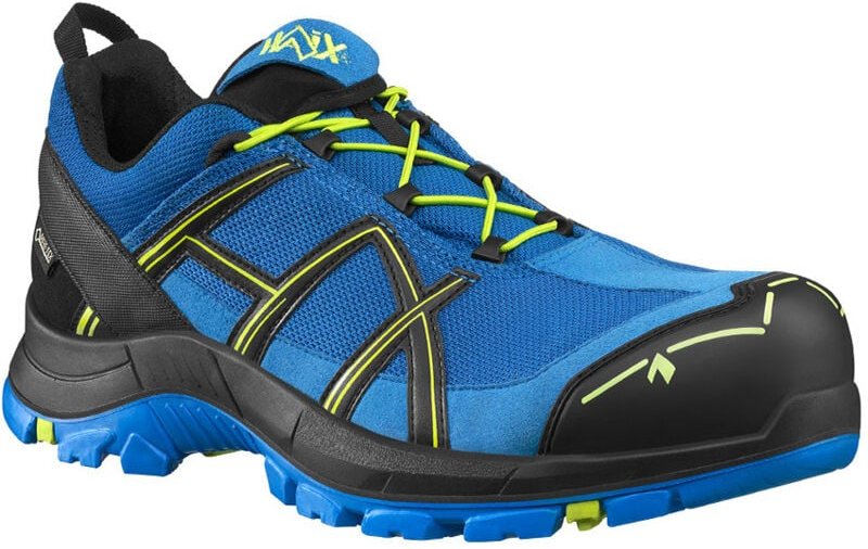 HAIX Sicherheitsschuhe S3 BLACK EAGLE Safety 40.1 low/blue-citrus 610009 38