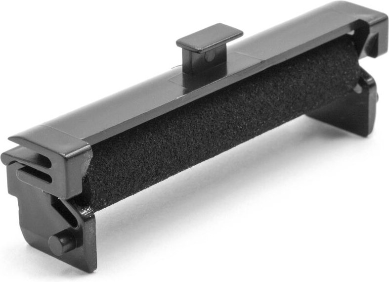 10x Farbrolle, Farbwalze Schwarz kompatibel mit Sharp 2607 r, 2607 s Taschenrechner, Registrierkasse - Vhbw