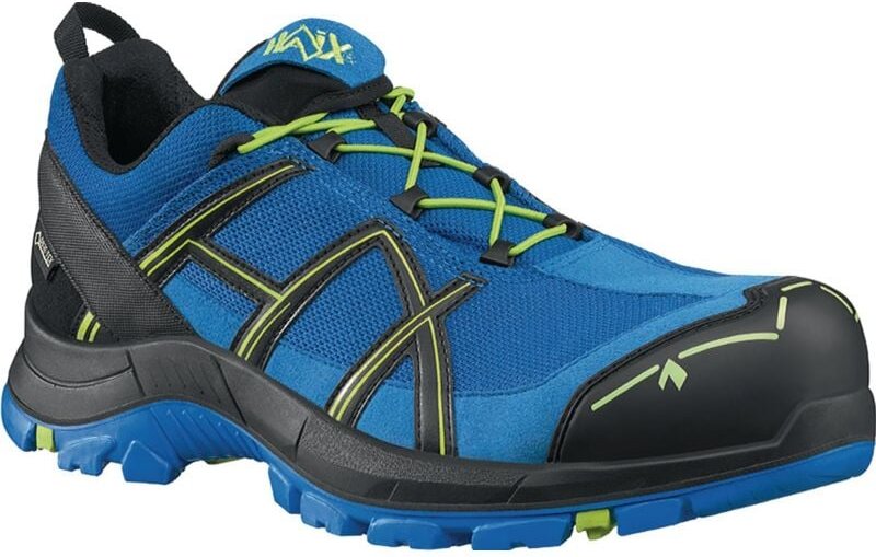 Haix - Sicherheitsschuh be Safety 40.1 low Größe 6,5 (40) blau / citrus - 610009-6,5