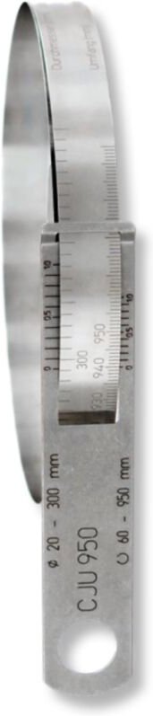 Ultra Präzision - Umfangbandmaße cju rostfrei Ø700-1100/0,1mm (2190-3460)