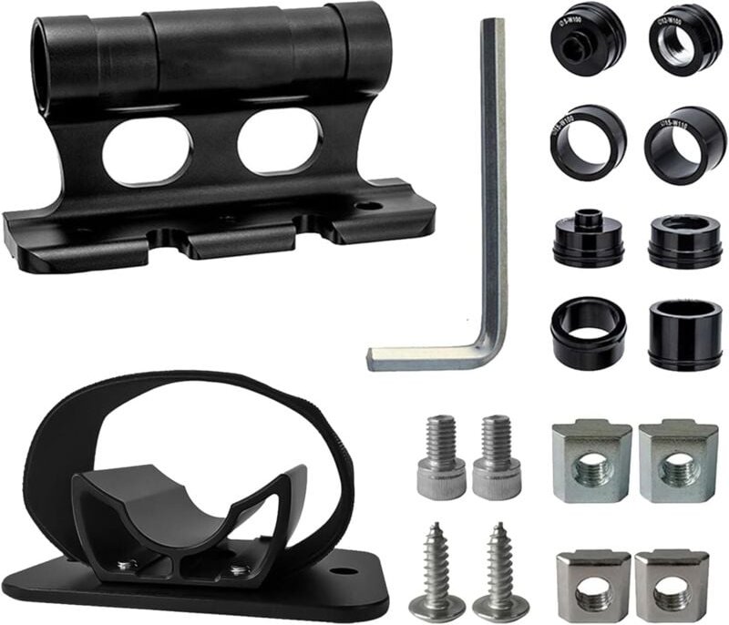 für Fahrradträger, Autodach-Vordergabelhalterung, Hinterradgabel-Befestigungsclip, Gabelhalterung für LKW, Anhänger, Fah...
