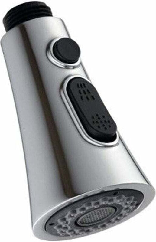 Odipie - Küchenarmaturen Duschkopf Ersatzkopfbrause für Mischbatterie Duschkopf 2-Strahl Duschkopf Chrom Küchenarmatur S...